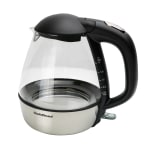 Edgecraft Chefs Choice 1.5L Electric Glass Kettle, Silver