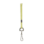 Baumgartens Lanyards, 38in, Yellow, Pack Of 24