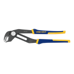 GrooveLock Pliers, 12 in, V-Jaws, 19 Adj.