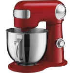 Cuisinart Precision Master Stand Mixer, 14-3/16in x 7-7/8in x 14-3/4in, Ruby Red