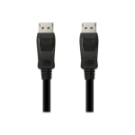 IOGEAR G2LDPDP14 - DisplayPort cable - DisplayPort (M) to DisplayPort (M) - DisplayPort 1.4 - 6 ft - 8K UHD (7680 x 4320) support