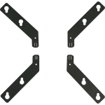 Peerless-AV ACC973 Mounting Adapter for Display Screen - Black - 70.55 lb Load Capacity - 400 x 400, 400 x 300, 300 x 300, 300 x 200 - VESA Mount Compatible - 1