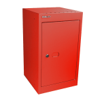 Bisley CLK Steel Cube Locker, 20inH x 12inW x 12inD, Red