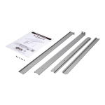 Tripp Lite PDU Rear Support Rail Kit 1U ATS PDUS Mounted 4Post & Enclosures - Rack rail kit - rear - silver - 1U