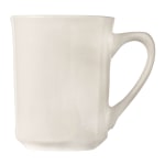 World Tableware Kona Porcelain Mugs, 8.5 Oz, White, Pack Of 36 Mugs