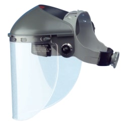 Honeywell Fibre-Metal High Performance 4-In-Crown 3C-Ratchet Faceshield Headgears