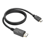 Tripp Lite DisplayPort To HDMI / DP To HDMI Adapter, 3ft