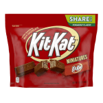 Kit Kat Miniatures Milk Chocolate Wafers, 10.1-Oz, Pack Of 3 Bags