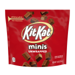 Kit Kat Minis Unwrapped Milk Chocolate Wafers, 7.3 Oz, Pack Of 3 Bags