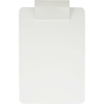 Saunders Antimicrobial Clipboard - 8 1/2in x 11in - White - 1 Each