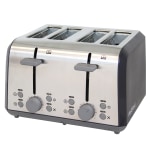 West Bend 4-Slice Toaster, Silver