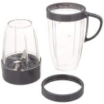 Shark Nutribullet Deluxe Upgrade Kit, Clear/Black