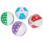 Amscan Mini Inflatable Beach Ball Favors 24-Piece Kits, 7in, Multicolor, Pack Of 2 Kits