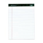 TOPS Docket Writing Pads, 8 1/2in x 11 3/4in, Legal Ruled, 50 Sheets Per Pad, White, Pack Of 12 Pads