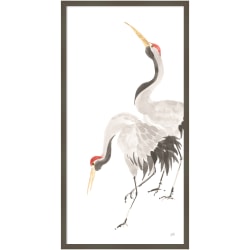 Amanti Art Petal I by Tang Ling Wood Framed Wall Art Print, 41inW x 33inH, Natural