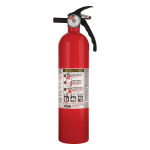 Kidde 1-A 10 B:C Full Home Fire Extinguisher, 2.5 Lb, 14-7/16in x 4-5/8in