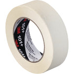 3M 101+ Masking Tape, 3in Core, 1.5in x 180ft, Tan, Case Of 12