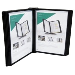 Tarifold 10 Pocket Easy-Load Wall Display Unit, Black #EZW771