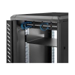 StarTech.com 2U Server Rack Cabinet Shelf - Fixed 16in Deep Cantilever Rackmount Tray for 19in Data/AV/Network Enclosure w/cage nuts, screws