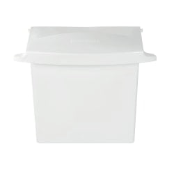 Rubbermaid Compact Sanitary Napkin Receptacle, White