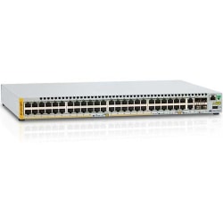 Allied Telesis AT-x310-50FT Layer 3 Switch - 48 Ports - Manageable - Fast Ethernet, Gigabit Ethernet - 10/100Base-TX, 1000Base-X, 10/100/1000Base-TX - 3 Layer Supported - 2 SFP Slots - Twisted Pair, Optical Fiber - 1U High - Rack-mountable