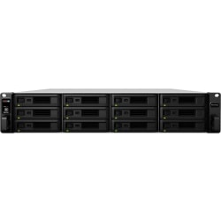 Synology RX1217sas Drive Enclosure - SAS Host Interface Rack-mountable - 12 x HDD Supported - 12 x SSD Supported - 12 x Total Bay - 12 x 2.5in/3.5in Bay