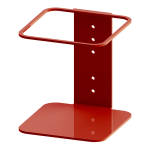 Built Sanitizer Gallon Wall-Mount Stand, 7-1/2in x 6-7/8in x 7-1/4in, Red