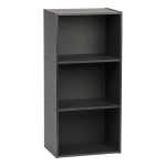 IRIS 35inH 3-Tier Storage-Shelf, Black