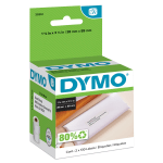 DYMO 30251 LabelWriter Address Labels, 30251, 1 1/8in x 3 1/2in, White, 130 Labels Per Roll, Pack Of 2 Rolls