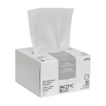 Pacific Blue Basic by GP PRO Accuwipe 1-Ply Disposable Delicate Task Wipers, 100% Recycled,, 260 Sheets Per Roll, Case Of 60 Rolls