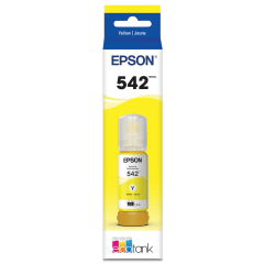 Epson 542 EcoTank Yellow Ink Refill Bottle, T542420-S