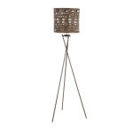 LumiSource Corbin Floor Lamp, 65inH, Brown