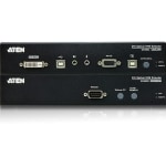 ATEN Long Distance DVI Optical KVM Extender-TAA Compliant - 1 Computer(s) - 1 Local User(s) - 1 Remote User(s) - 65616.80 ft Range - WUXGA - 1920 x 1200 Maximum Video Resolution - 8 x USB - 3 x DVI - 5.3 V DC Input Voltage - Rack-mountable