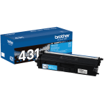 Brother TN-431 Cyan Toner Cartridge, TN-431C