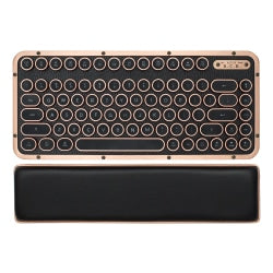 Azio Retro Wireless Keyboard, Compact, Artisan