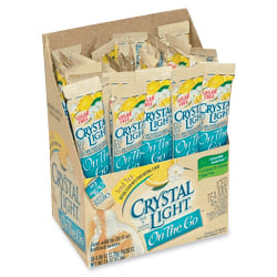 Crystal Light On-The-Go Mix Sticks, Iced Tea, 0.04 Oz, Box Of 30