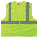 Ergodyne GloWear Safety Vest, Type R Class 2 Economy Mesh, XS, Lime, 8210Z