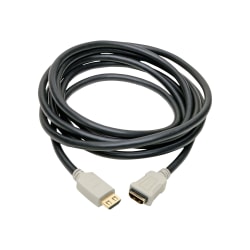 Tripp Lite HDMI 2.0b Extension Cable, 6ft, Beige/Black