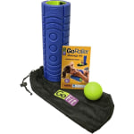 GoFit Go Roller Massage Kit - Green, Blue