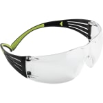 3M SecureFit 400-Series Protective Eyewear, Clear, Black