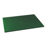 Winco Polyethylene Cutting Board, 1/2inH x 15inW x 20inD, Green