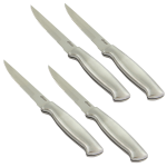 Oster Baldwyn 4-Piece Stainless-Steel Steak Knife Set, 4-1/2in