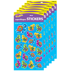 Teacher Created Resources Stickers, Colorful Fish, 120 Stickers Per Pack, Set Of 12 Packs