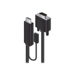 ALOGIC SmartConnect Series - Video cable - HDMI, Micro-USB Type B (power only) to HD-15 (VGA) male - 6.6 ft - black - USB power, 1080p support