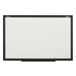 SKILCRAFT Magnetic Dry-Erase Whiteboard, 24in x 36in, Aluminum Frame With Black Finish (AbilityOne 7110 01 651 1286)