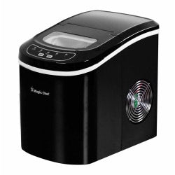 Magic Chef 27 Lb Portable Countertop Ice Maker, Black