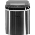 Magic Chef 27 Lb Portable Countertop Ice Maker, Stainless Steel