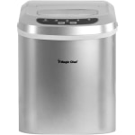 Magic Chef 27 Lb Portable Ice Maker, Silver