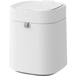 Townew T02A Air X Smart Trash Can, 3.5 Gallons, 13-3/4inH x 10-5/16inW x 11-3/16inD, White