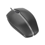 CHERRY GENTIX SILENT - Mouse - optical - 3 buttons - wired - USB - black